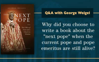 Why a book about the “next pope” now?
